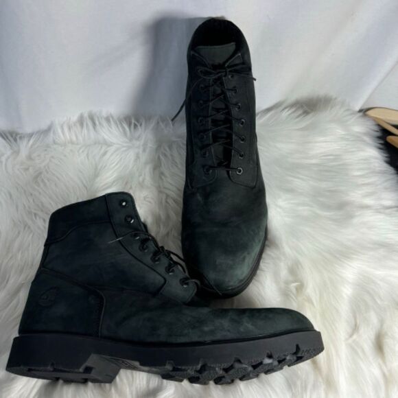 Timberland‎  Men\'s Classic Black Nubuck Premium Boots With Antifatigue Sz…